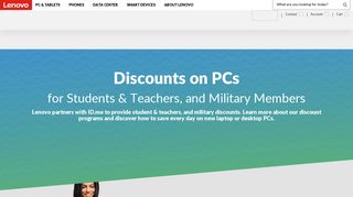 Discounts for Students, Teachers and Military | ID.me | Lenovo Canada