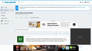 lenovo black screen problem [Solved] - Cursor - Laptop Tech ...