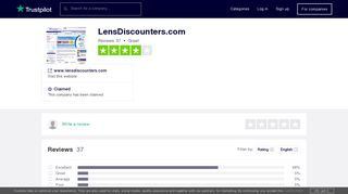 LensDiscounters.com Reviews | Read Customer Service Reviews of ...