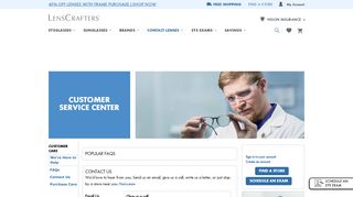 LensCrafters Customer Service Center