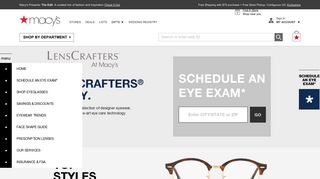 Macy's LensCrafters - Eye Doctor Near You