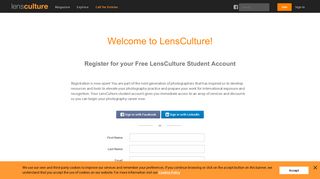 free student registration - LensCulture - Contemporary Photography