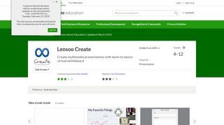Lensoo Create Review for Teachers | Common Sense Education