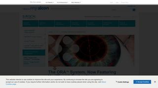 ORA™ System with VerifEye+™ Technology | myalcon.com