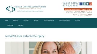 LenSx® Laser Cataract Surgery - Cataract, Glaucoma, Cornea ...