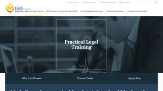 Practical Legal Training - Leo Cussen Centre for Law