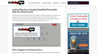 LeoList Review: Canada's Classified 