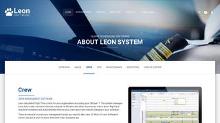 Crew - Crew management software - Leon Software