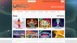 Casino Slots | $1000 Welcome Bonus + 222 FS | LeoVegas
