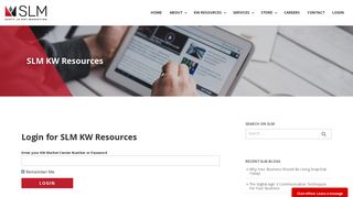 SLM KW Resources - Scott Le Roy Marketing