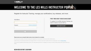 Instructor-Portal - Les Mills
