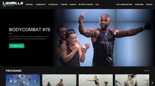 LES MILLS ON DEMAND: Browse