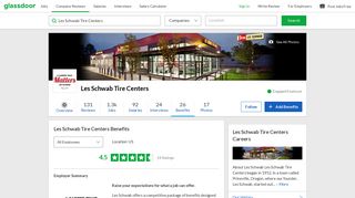 Les Schwab Tire Centers Employee Benefits and Perks | Glassdoor