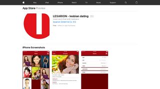 LESARION - lesbian dating on the App Store - iTunes - Apple