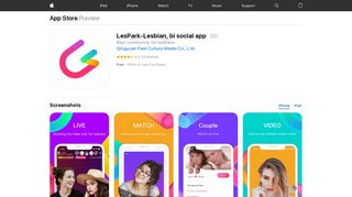 LesPark-Lesbian, bi social app on the App Store - iTunes - Apple