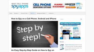 How to Spy on a Cell Phone: Android and iPhone