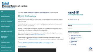 Home Technology | oneHR