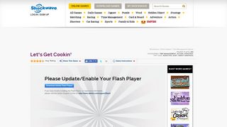Let's Get Cookin' - Virtual Cooking Game from Shockwave.com