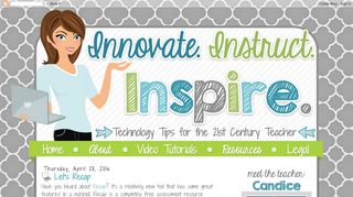 Innovate. Instruct. Inspire.: Let's Recap