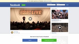 Let's Truck - Why People Keep Coming to CMC Live. | Facebook