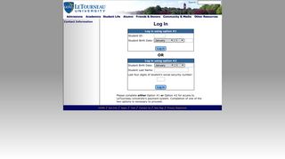 Login - LeTourneau University