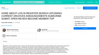(PDF) HOME ABOUT LOG IN REGISTER SEARCH UPCOMING ...