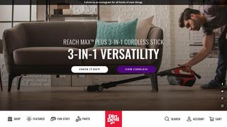Dirt Devil: Vacuum Cleaners | Upright, Hand, Stick & Canister Vacuums