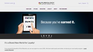 Level loyalty - Pureology Pureology