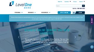 Level One Bank: One of Michigan's Leading Community Banks