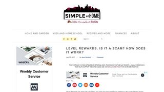 Level Rewards: Is it a Scam? How Does it Work? - Simple At Home
