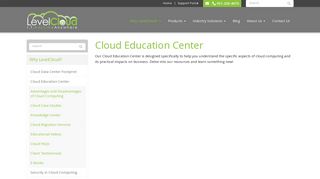 Cloud Education Center | LevelCloud
