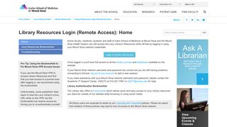 Home - Library Resources Login (Remote Access) - Levy Library ...