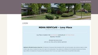 Login to Levy Place LLC to track your account | Levy ... - RENTCafe