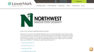 Northwest Missouri State University - International Student Health ...
