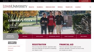Lewis University | Current Students