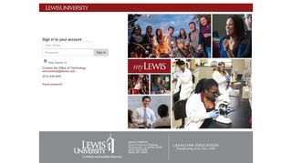 MyLewis Login - Lewis University