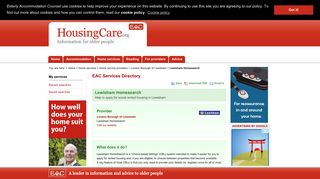 Lewisham Homesearch in Lewisham (Greater London). - Housing Care