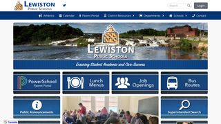 Lewiston Public Schools: Home