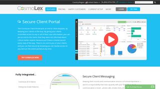 Law Firm Client Portal | Secure Client Portal for Attorneys | CosmoLex