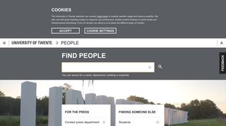 People Pages: Find employees | Contact & phonebook | University of ...