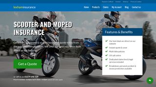 Moped & Scooter Insurance Cover – Lexham Insurance