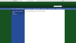 Lexia Core5 Student Login / Overview - gmrsd