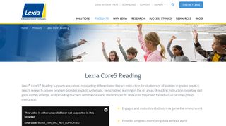 Lexia Reading Core5 | Elementary Literacy Instruction - All Abilities
