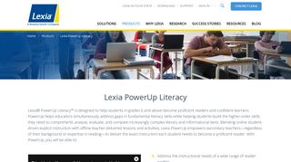 Lexia PowerUp Literacy | Lexia Learning