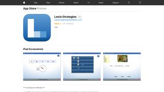 Lexia Strategies on the App Store - iTunes - Apple