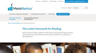 The Lexile Framework for Reading - MetaMetrics Inc.