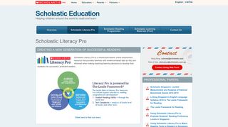 Scholastic Literacy Pro - Computer Adaptive Literacy Program For ...