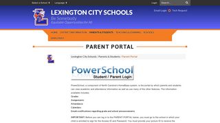 Parent Portal - Lexington City Schools