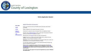 Lexington County HR Online