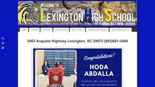 Lexington High School – Home of the Wildcats